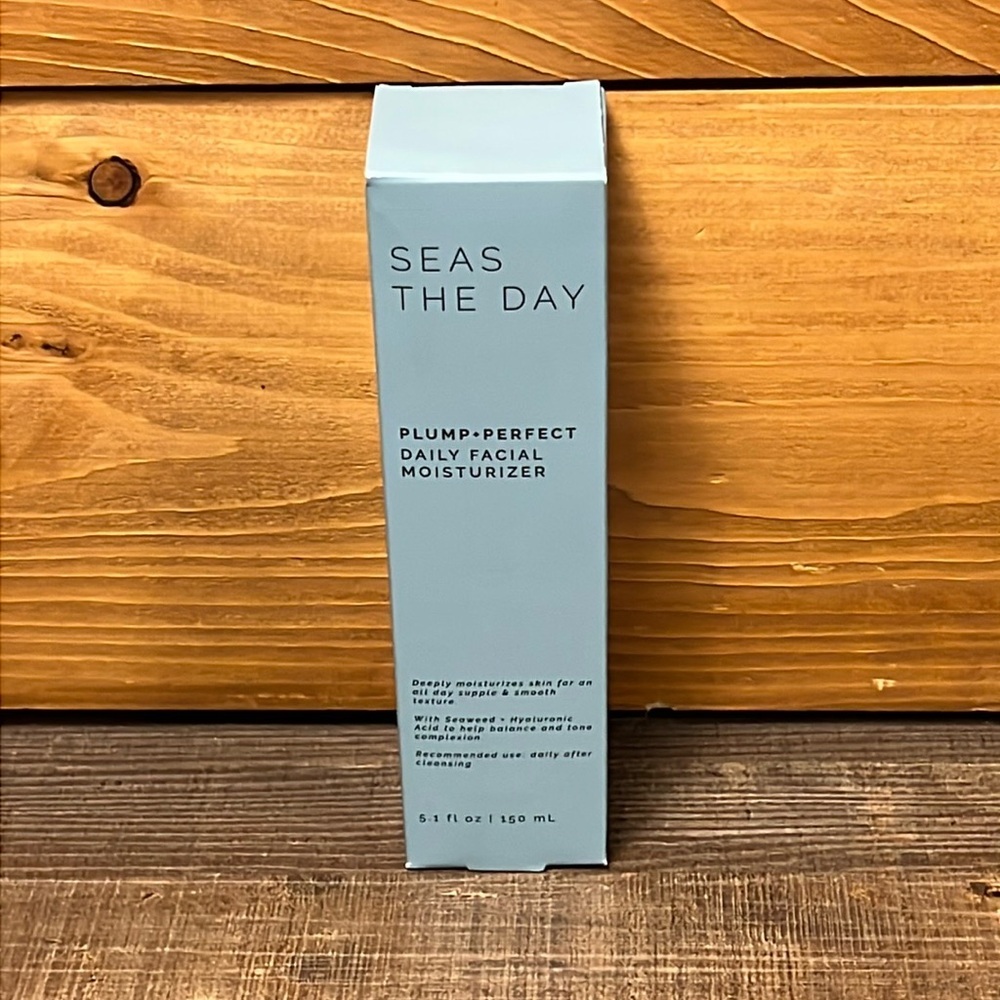 Seas The Day Plump + Perfect‎ Daily Facial Moisturizer 5.1fl oz NIB Sun+Moon